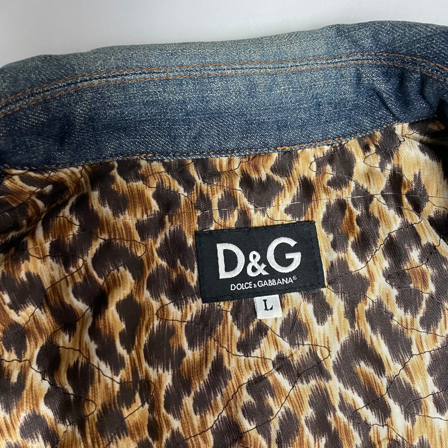 Dolce & Gabbana Y2K Jeansjacke