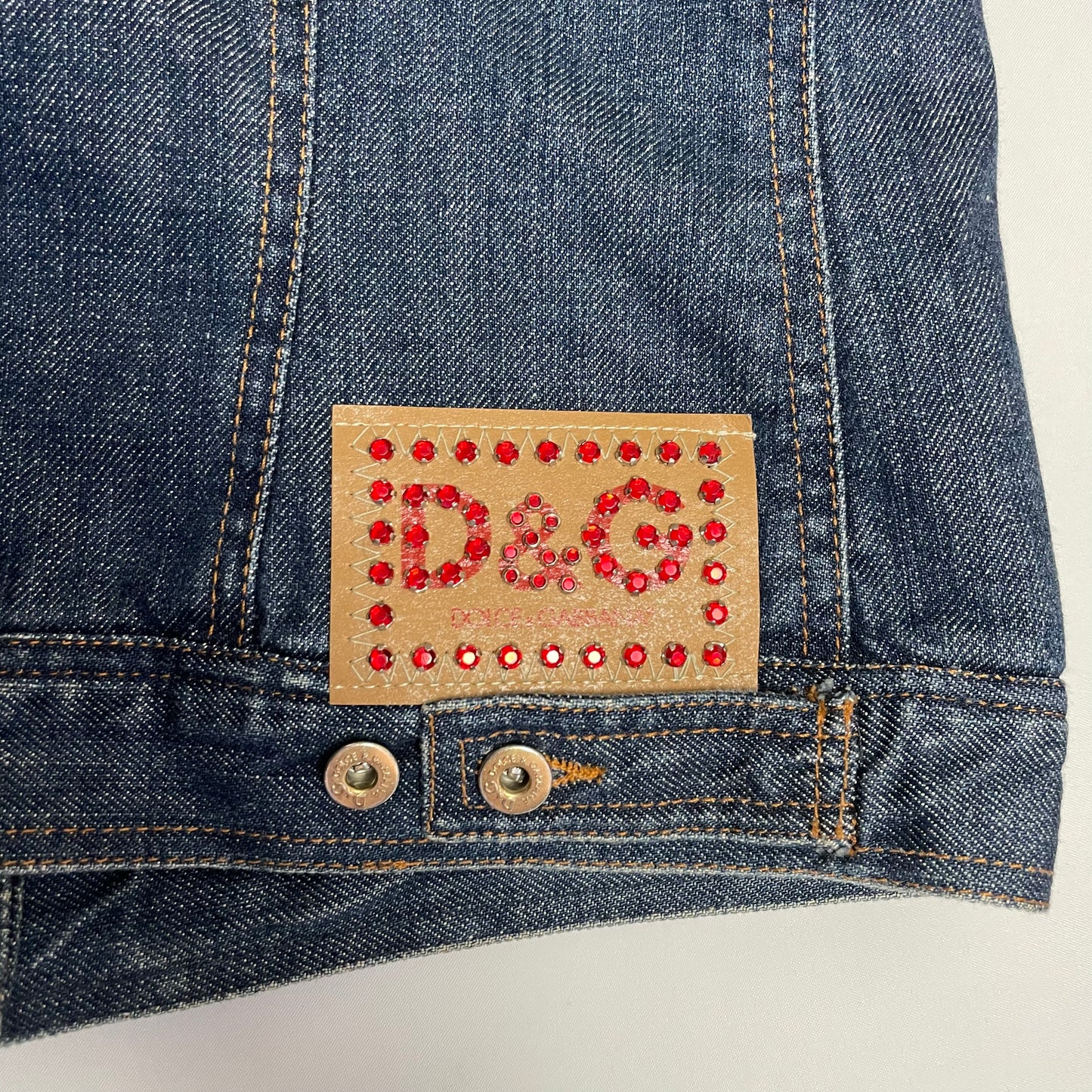 Dolce & Gabbana Y2K Jeansjacke