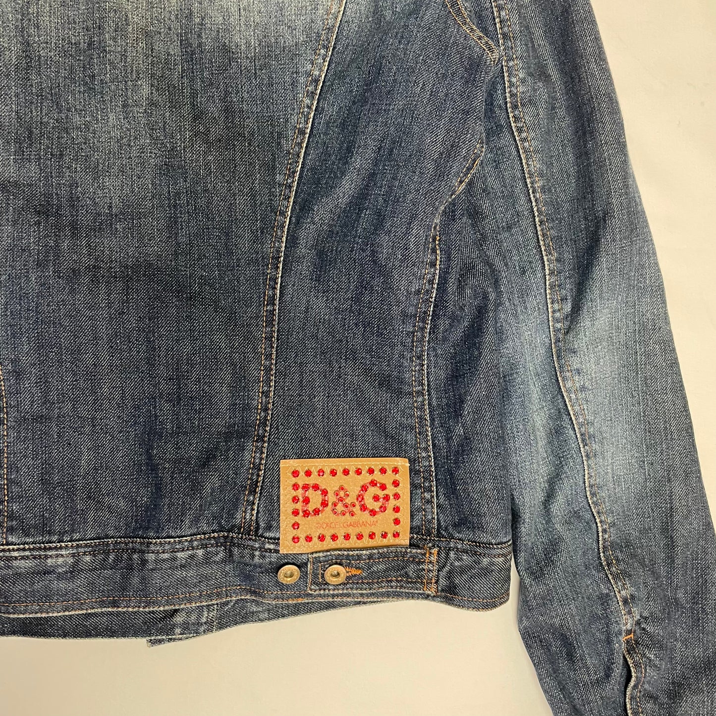 Dolce & Gabbana Y2K Jeansjacke