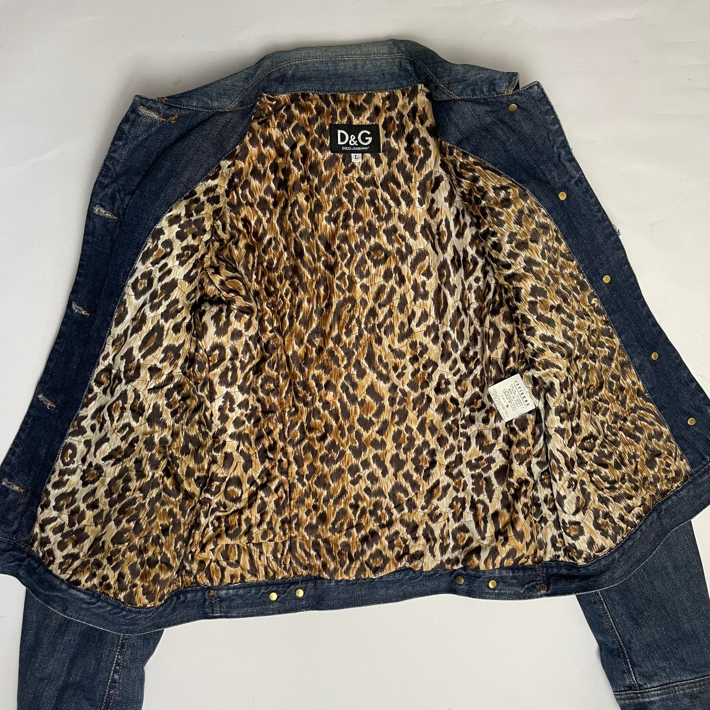 Dolce & Gabbana Y2K Jeansjacke