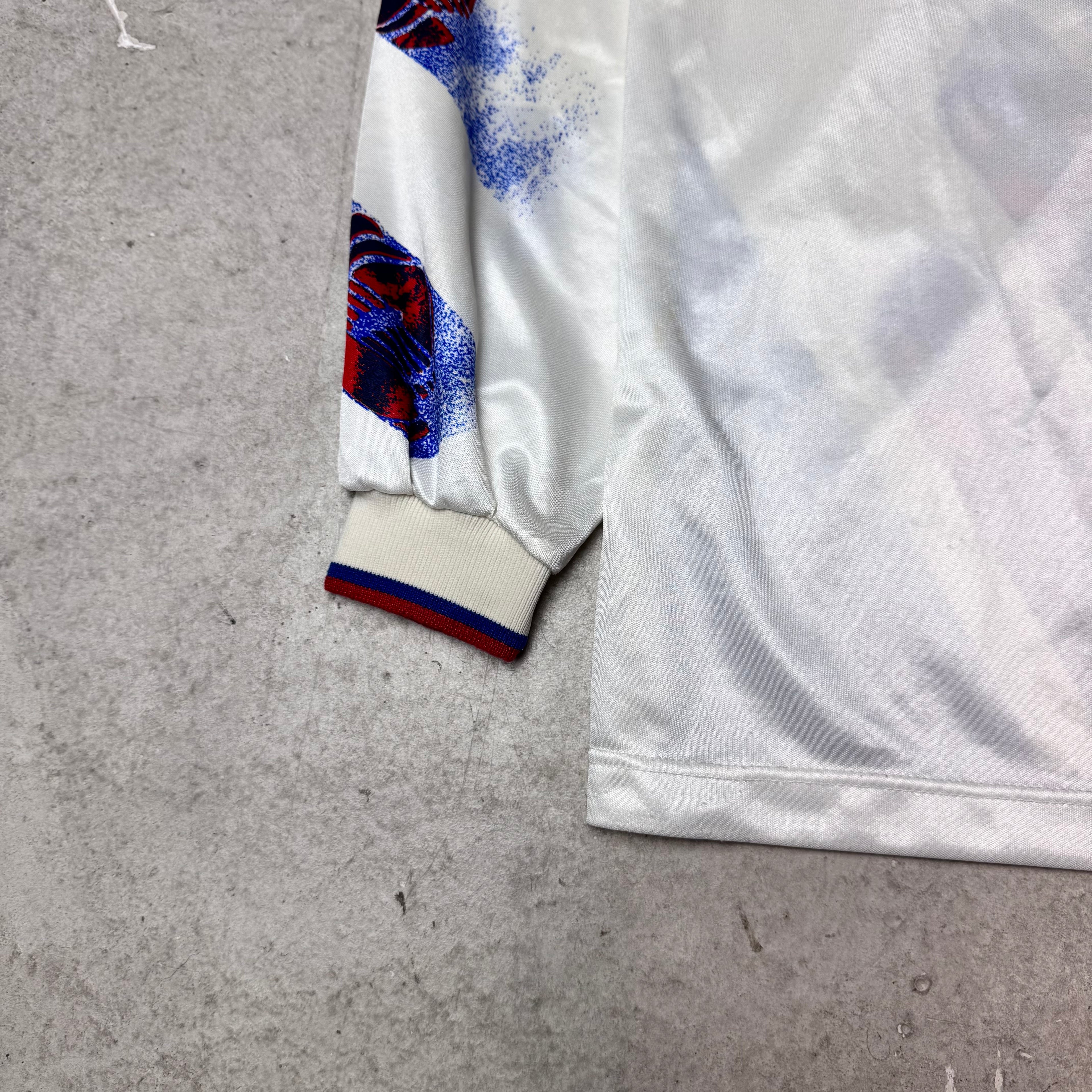 Original Karlsruher SC Erbacher Heim Trikot 1994/95 Langarm, Gr.L