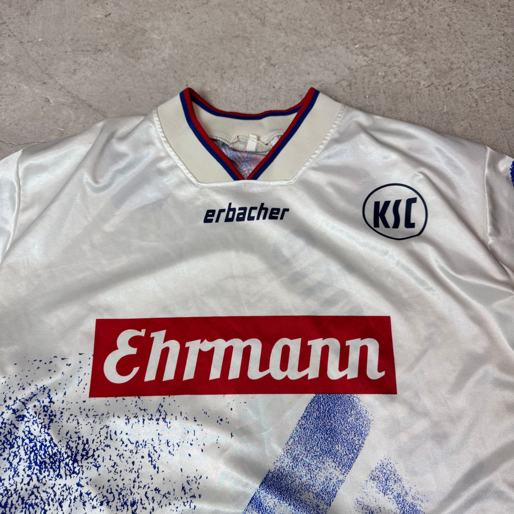 Original Karlsruher SC Erbacher Heim Trikot 1994/95 Langarm, Gr.L