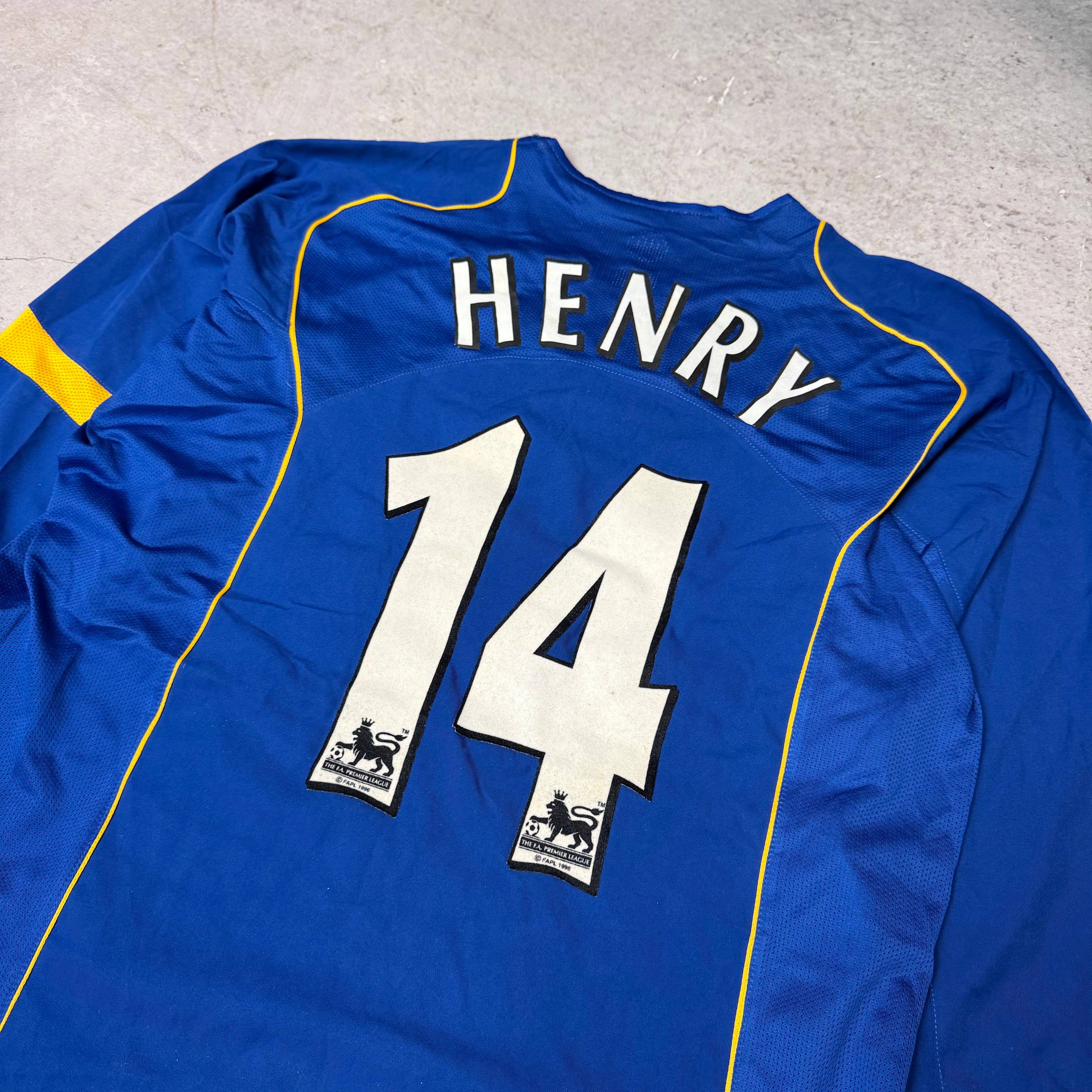 Arsenal London Henry Trikot 2004/2005 Auswärts L