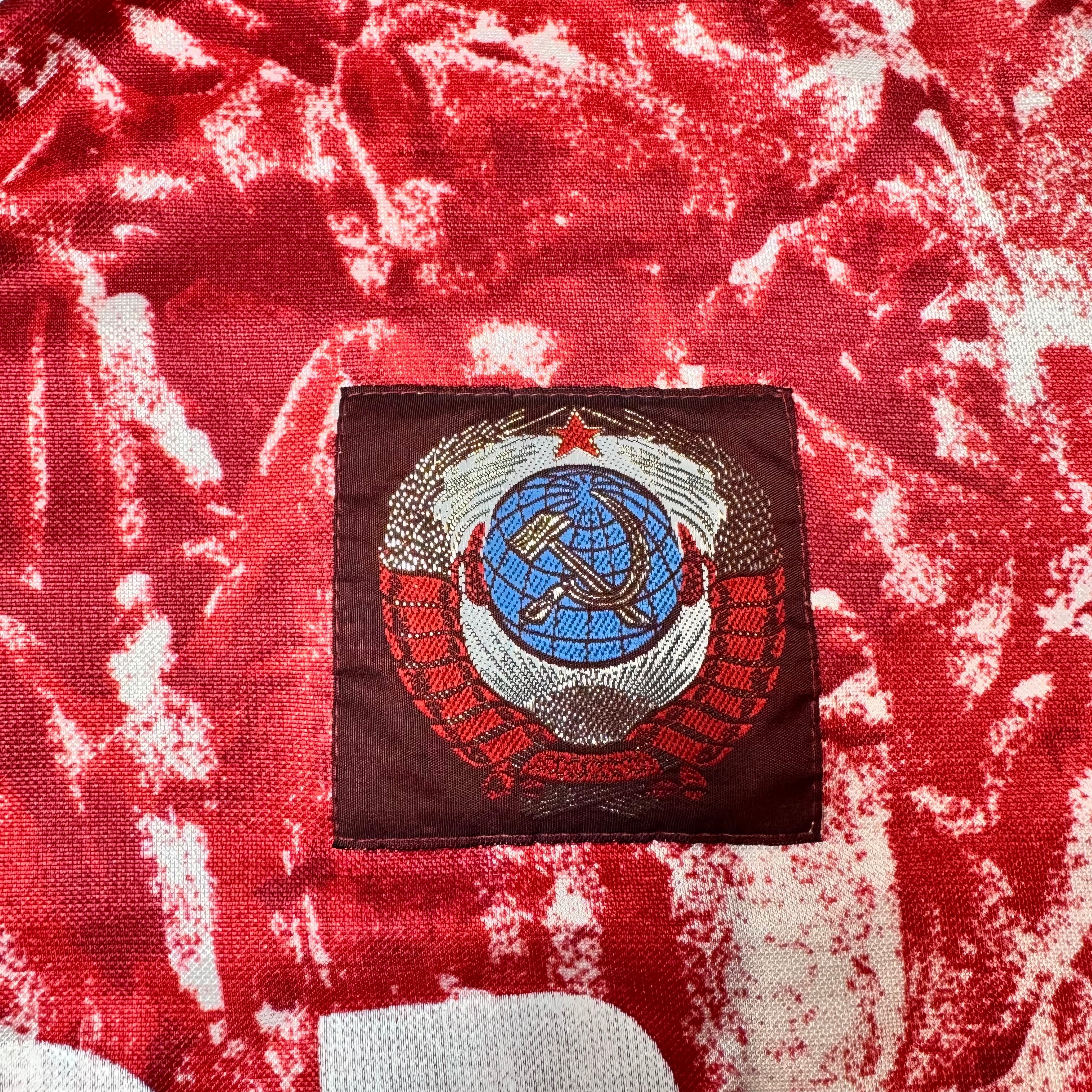 1988/89 Sowjet Union Heimtrikot CCCP Fußball Trikot L