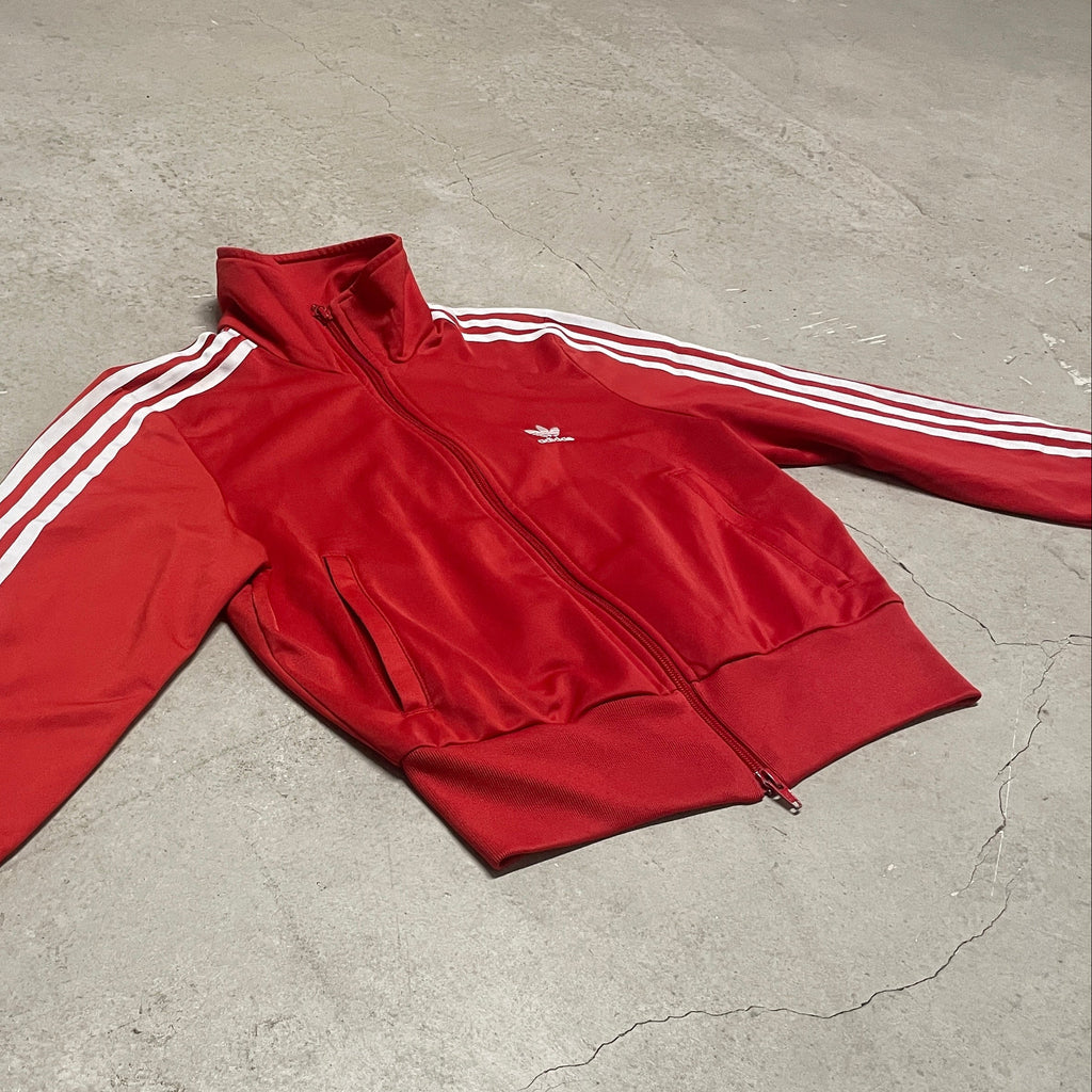 Adidas Trainingsjacke S Rot Vintage