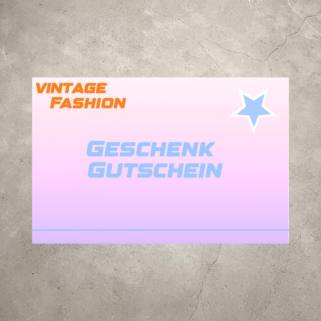 Vintage Fashion Gutschein