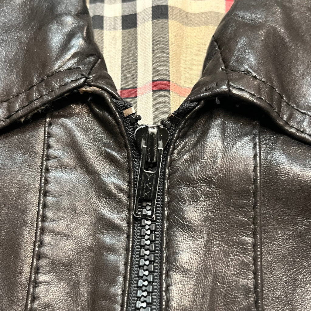 italienische Echt Leder Jacke M