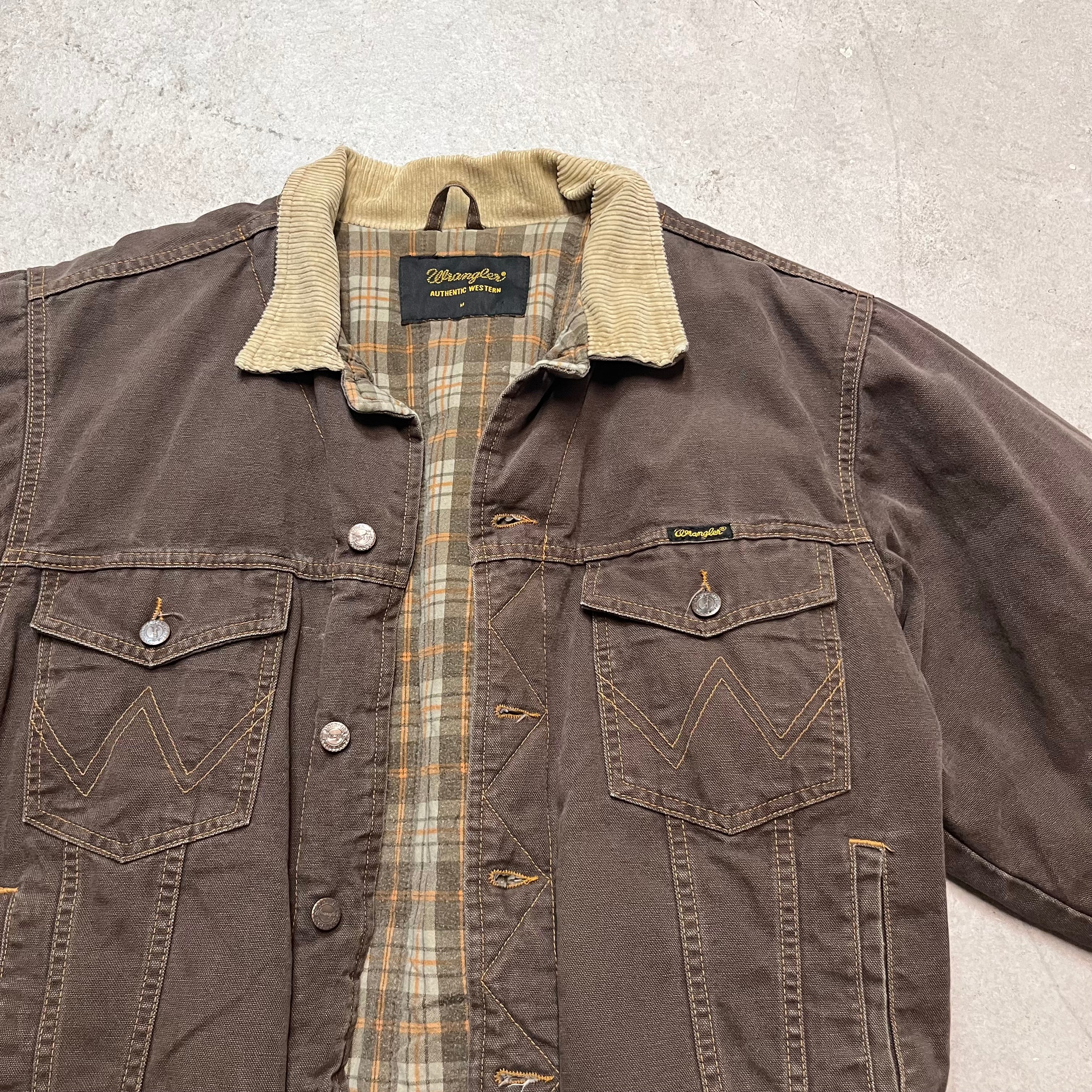 gefütterte Wrangler Harrington Jacke M