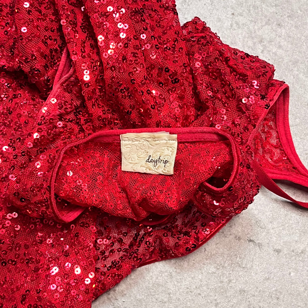 Pailletten Mini dress S