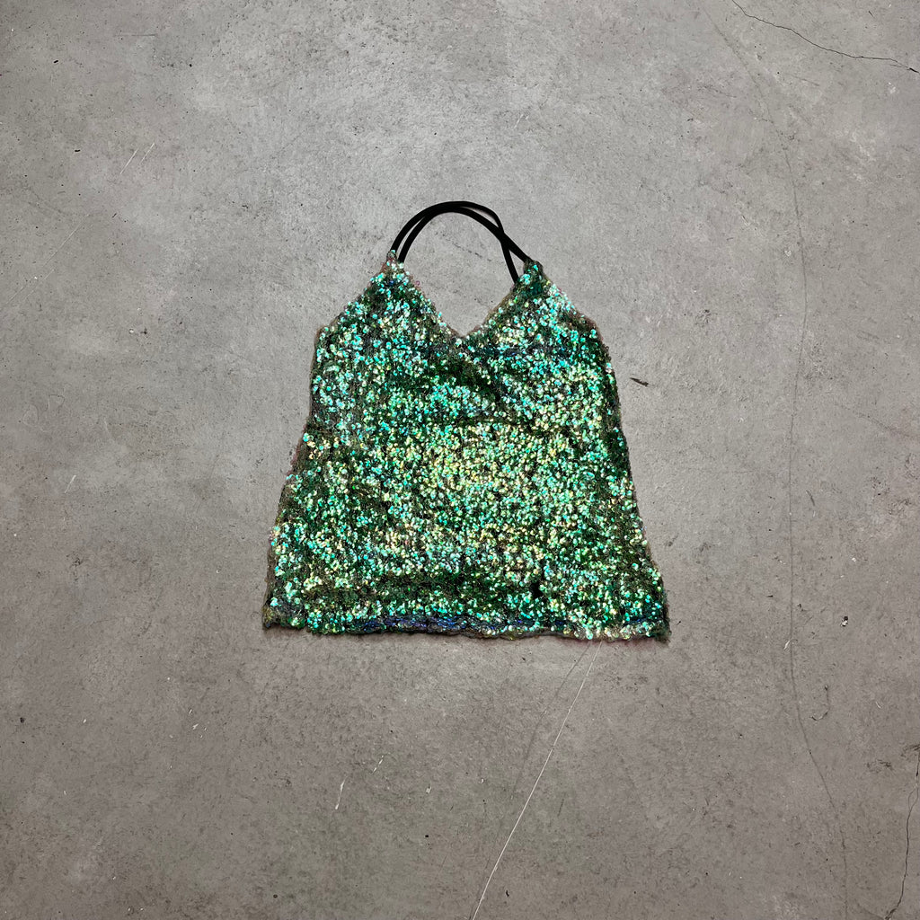Pailletten Party top L