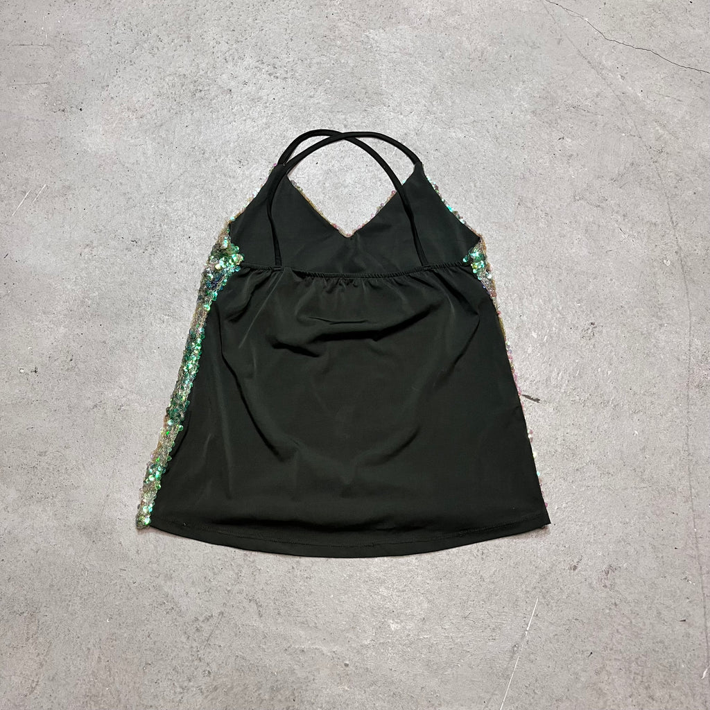 Pailletten Party top L