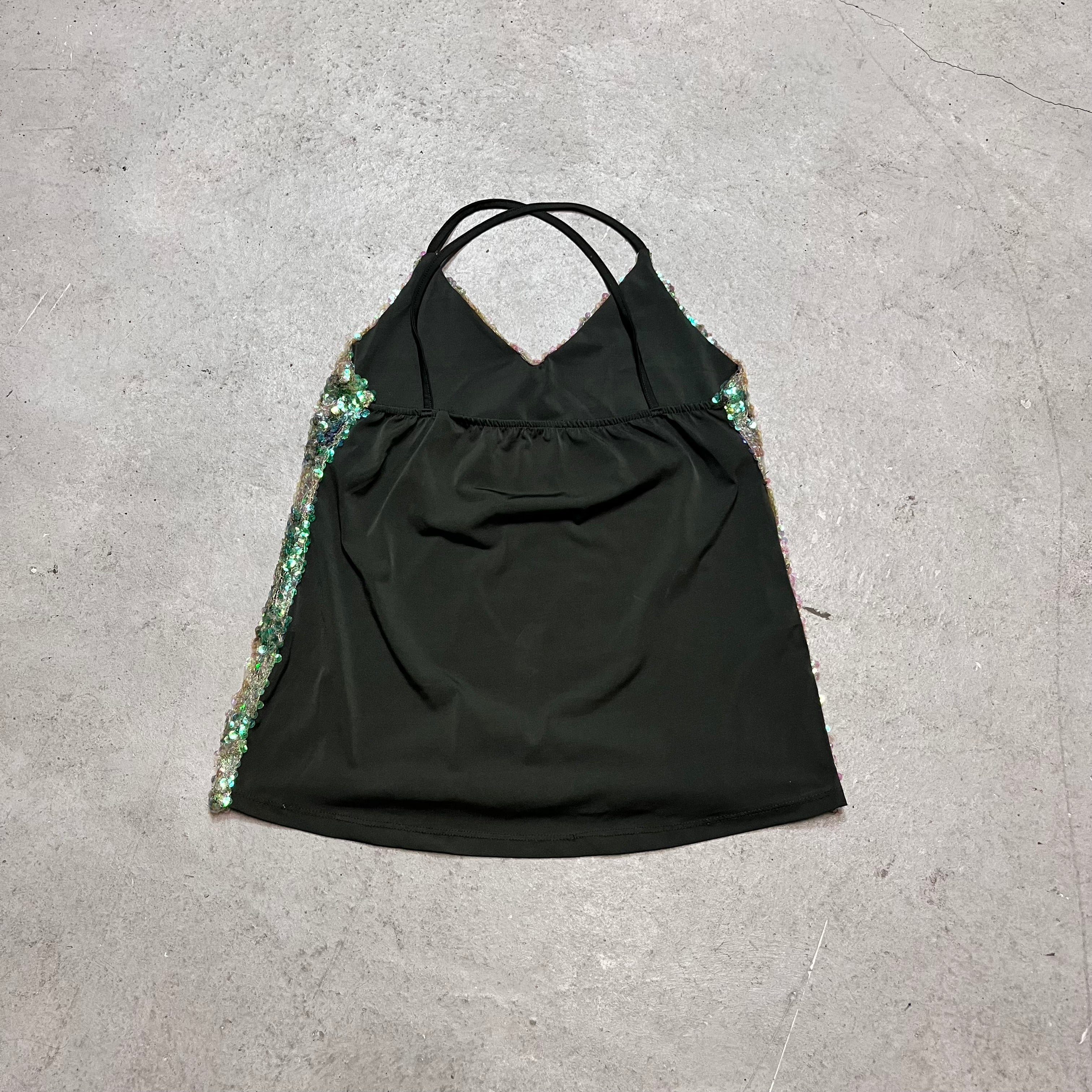 Pailletten Party top L