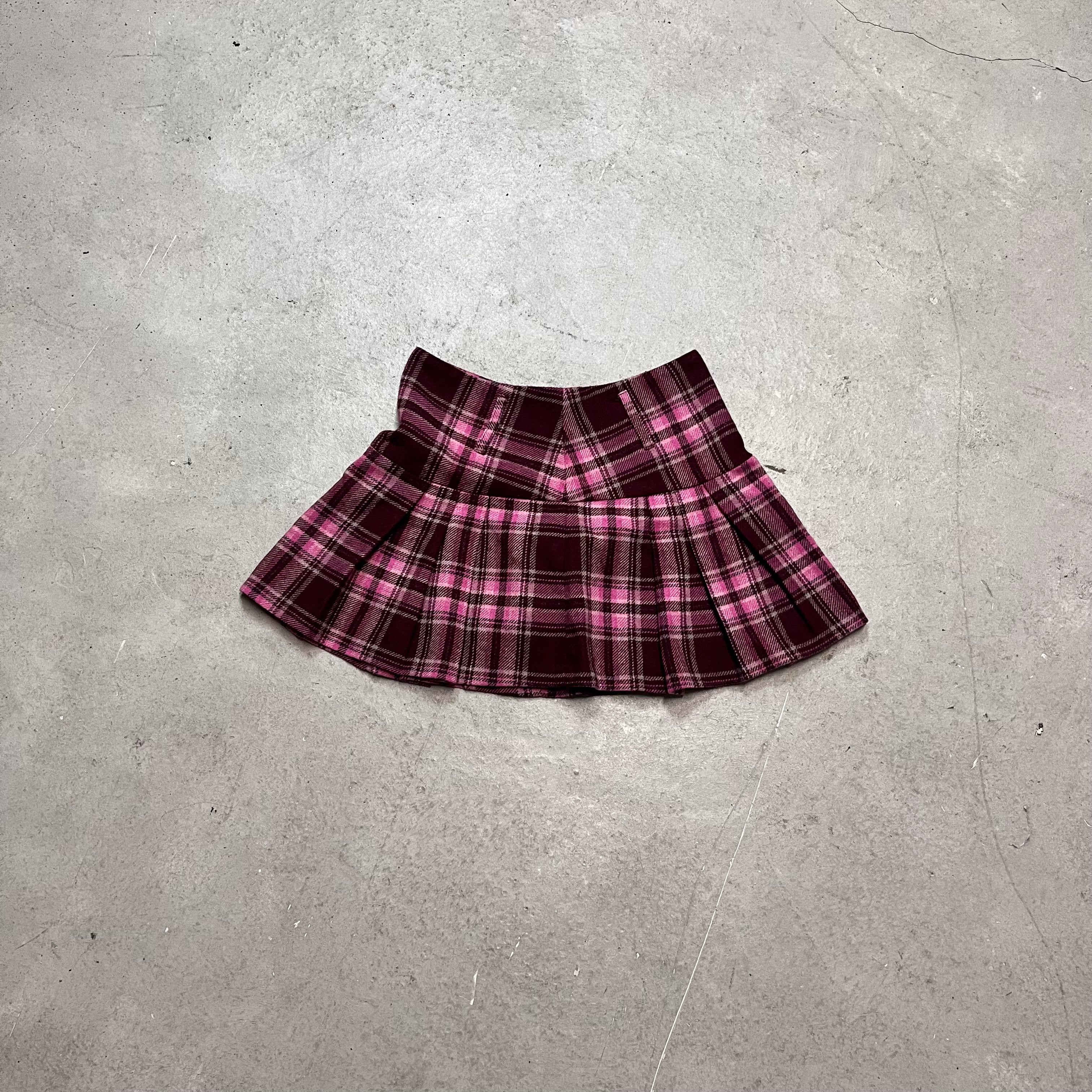 y2k mini Schottenrock 36