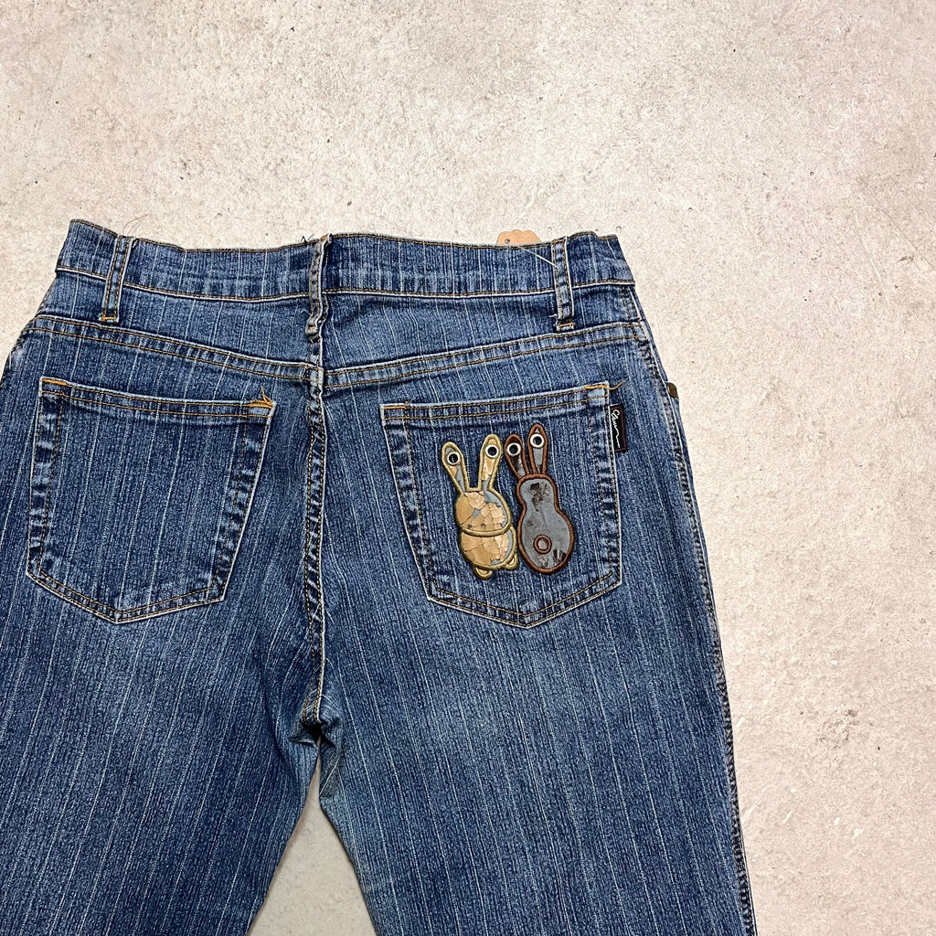 Schlaghose womens Y2K bunny L