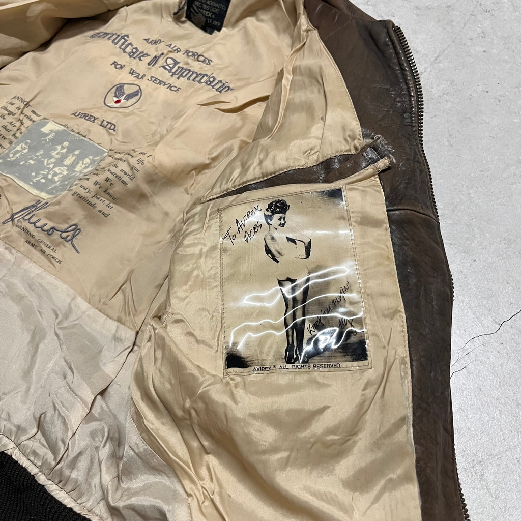 Avirex Fliegerjacke US. Navy L