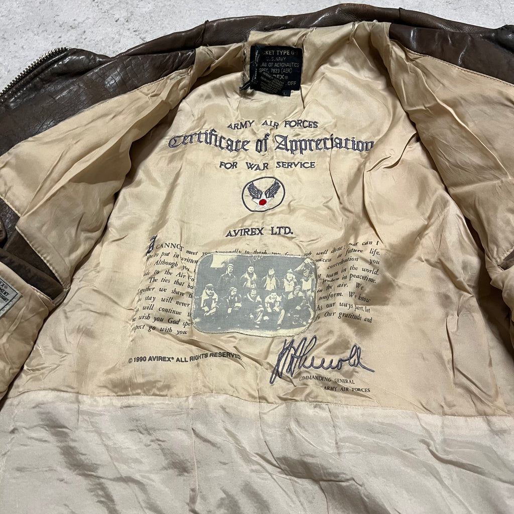 Avirex Fliegerjacke US. Navy L