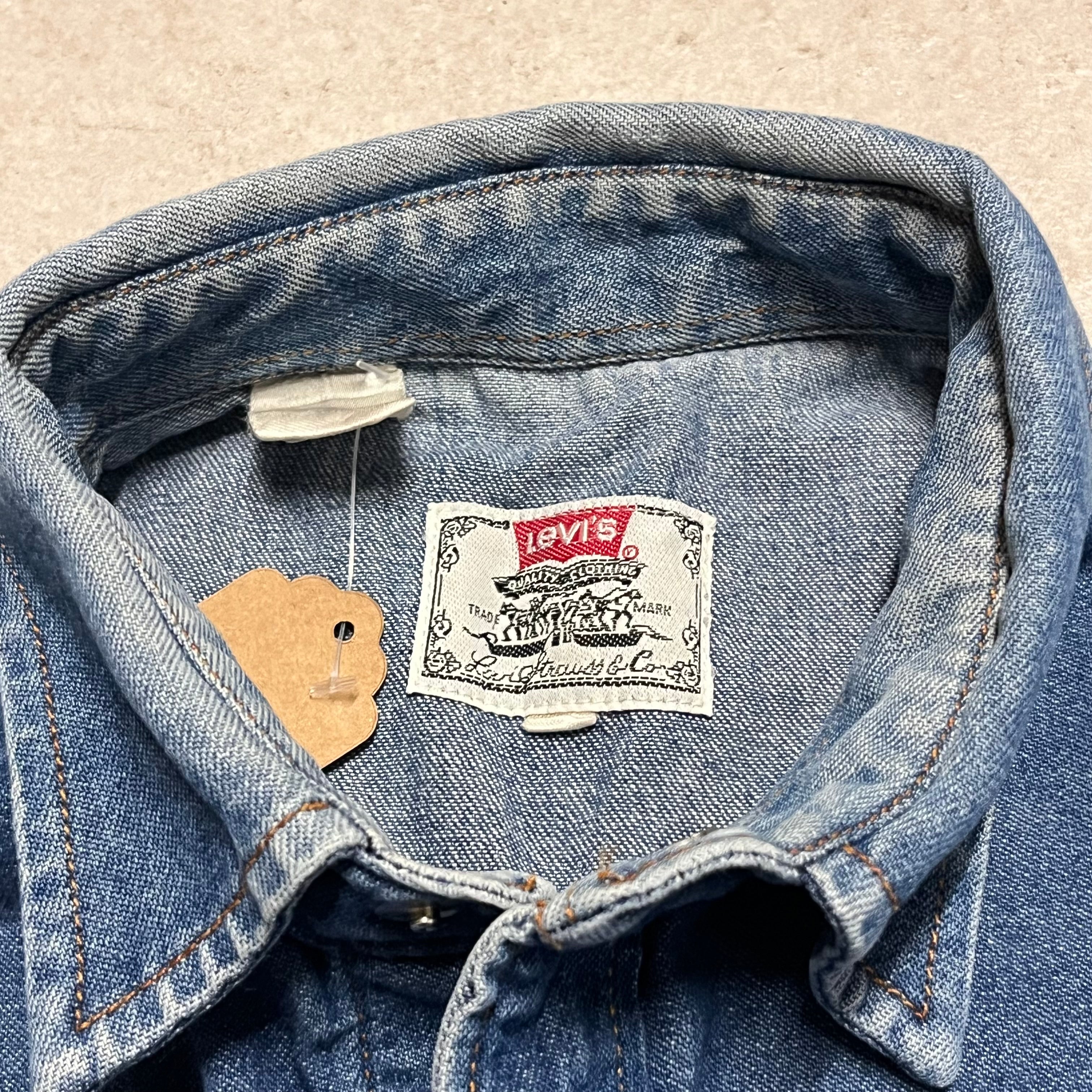 Orange Tab Levis Jeans Weste L