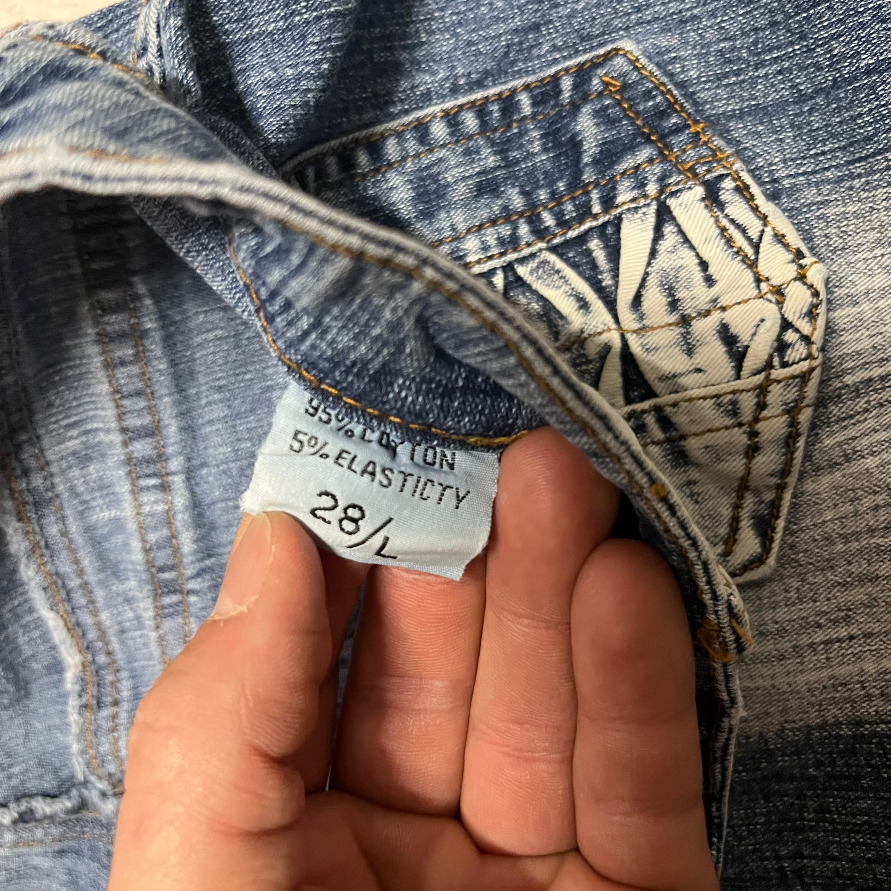 Schlaghose Y2K denim L