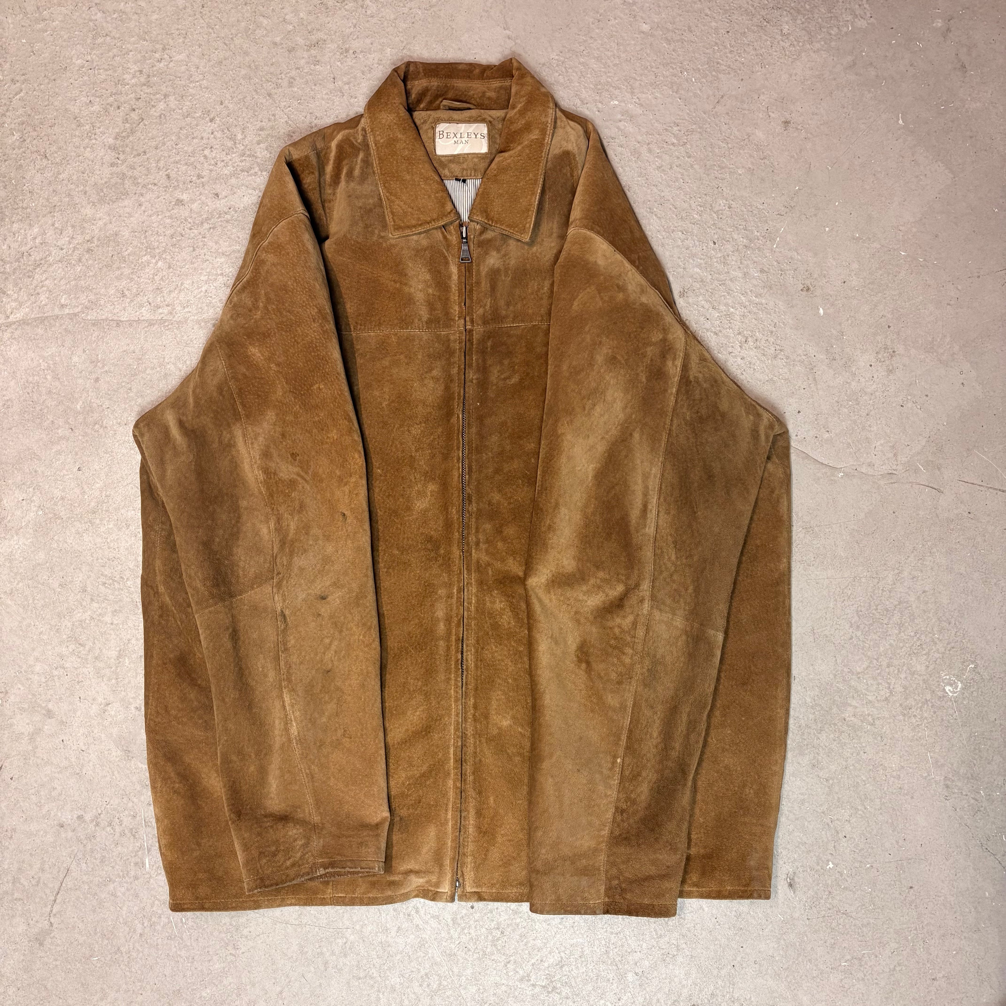 Vintage Wildleder Jacke XL