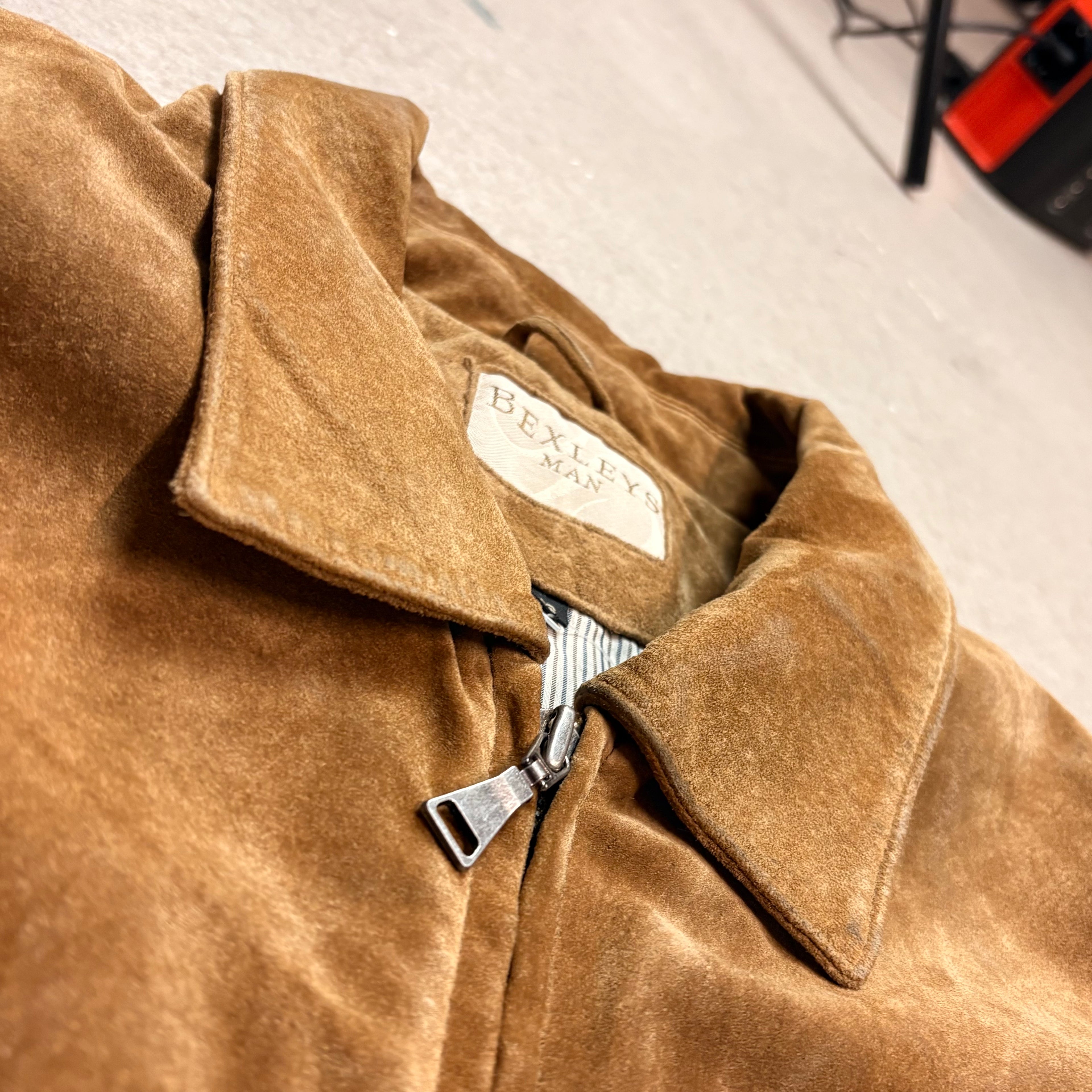 Vintage Wildleder Jacke XL
