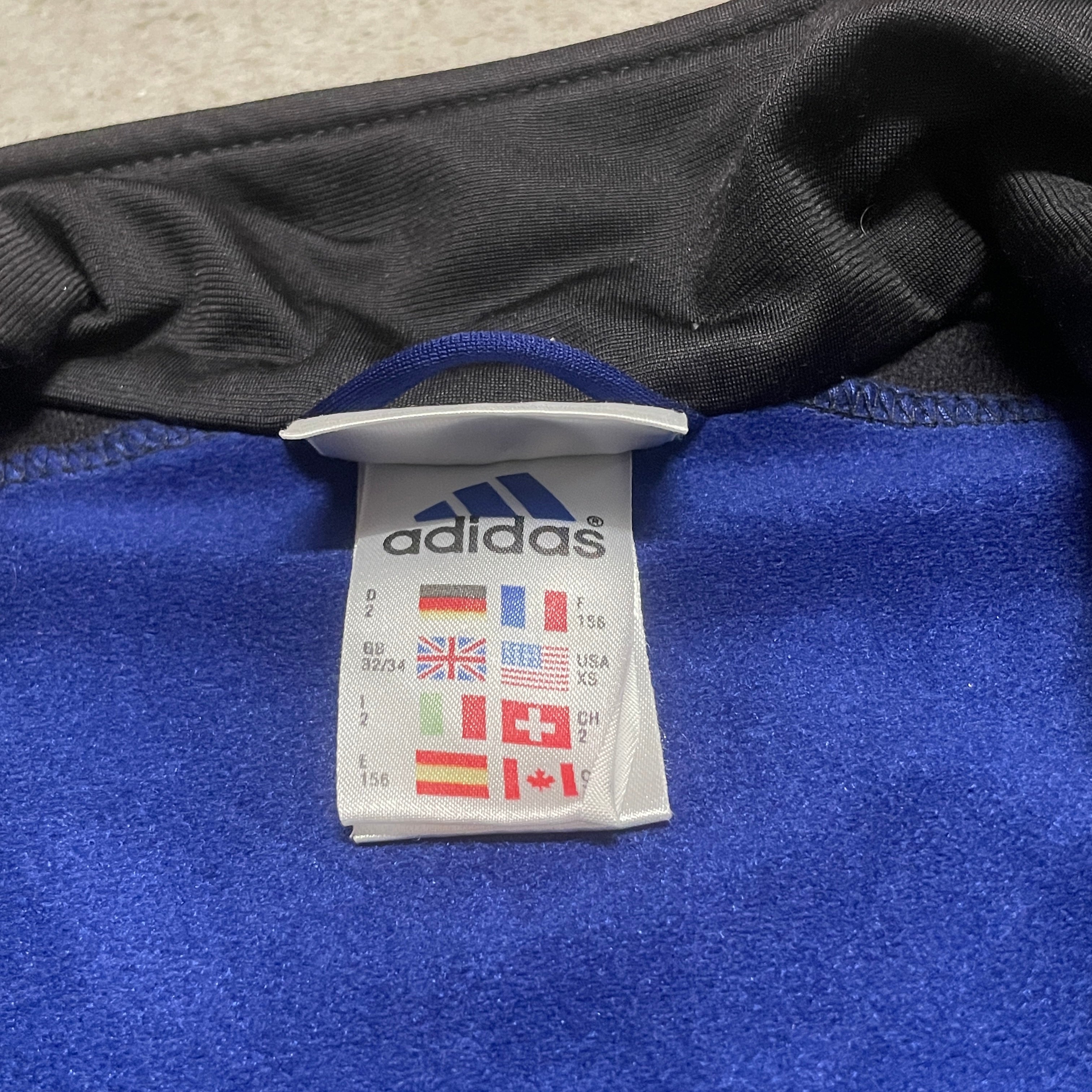 Adidas kurzärmlige Trackjacke XS