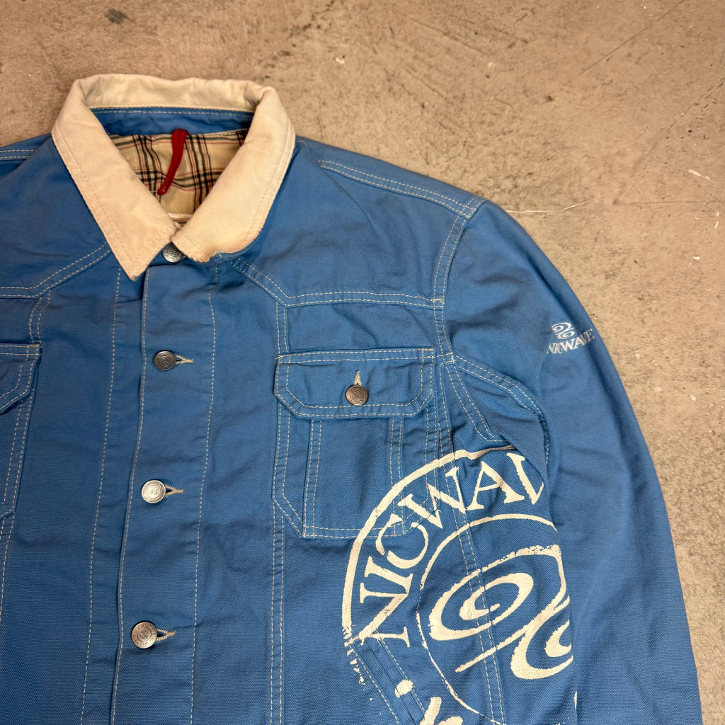 y2k Harringtonjeansjacke L