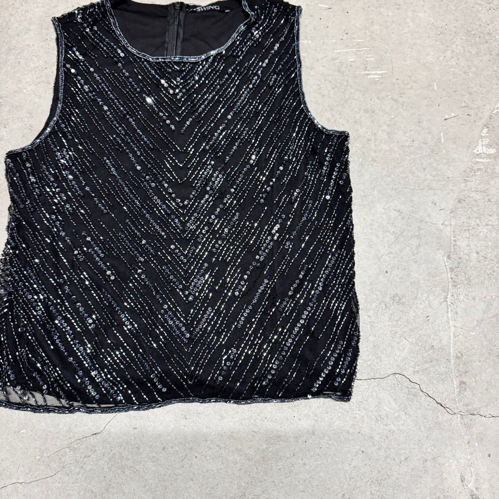 Glitzer-Top S