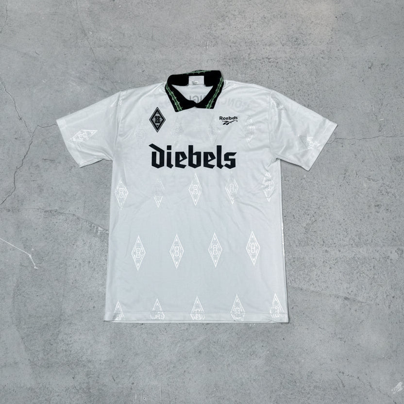 Borussia Mönchengladbach Heimtrikot von 1995, Reebok mit Diebels Sponsor XXL