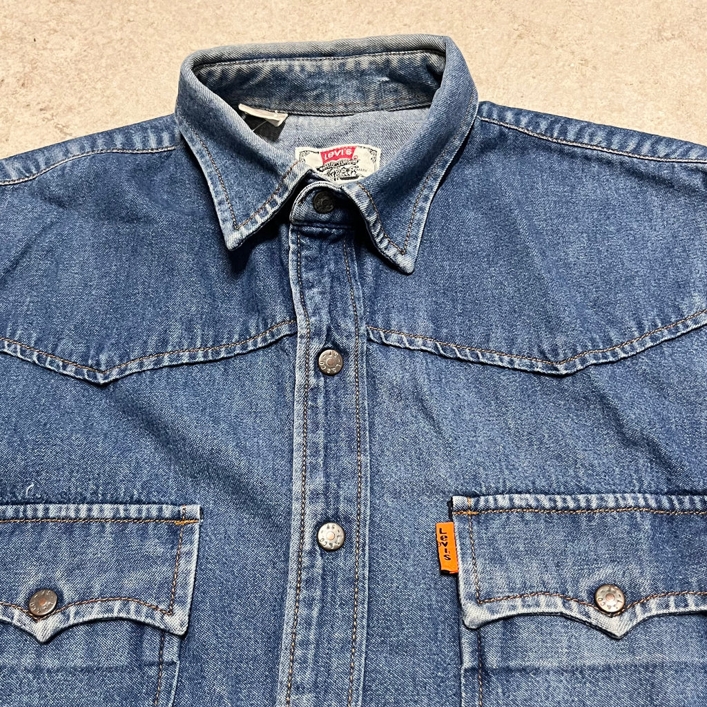 Orange Tab Levis Jeans Weste L