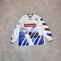 Original Karlsruher SC erbacher Heim Trikot 1994/95 Langarm, Gr.L
