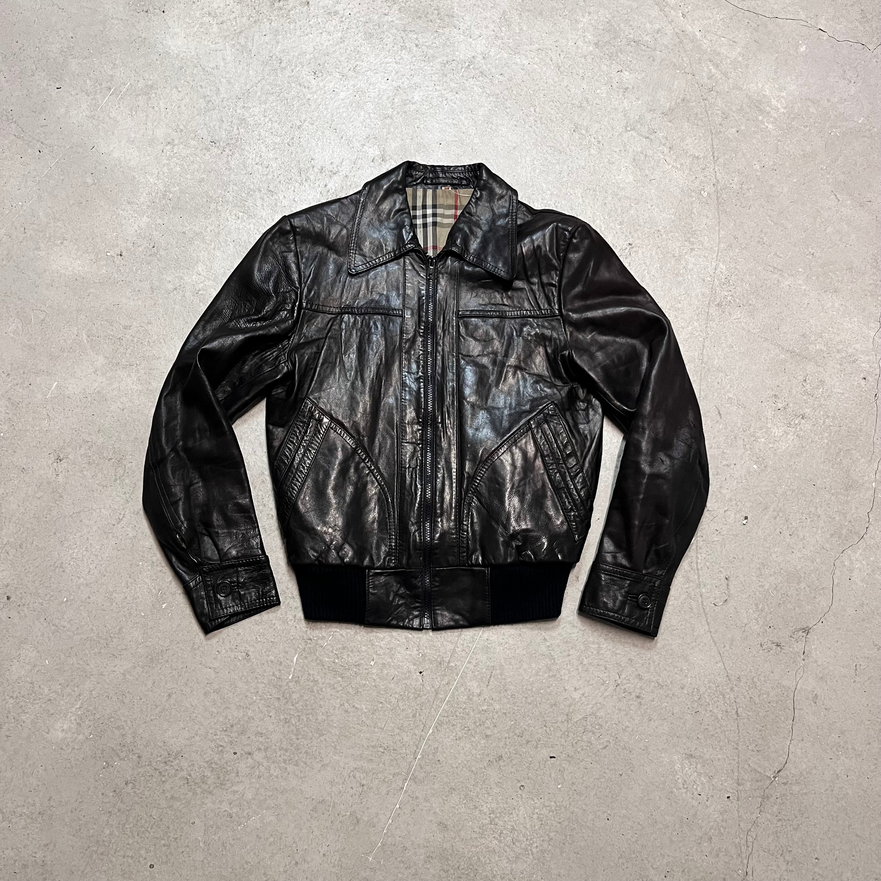 italienische Echt-Leder Jacke M